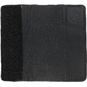 BR Fourreaux de Muserolles Cuir Souple avec Velcro Noir