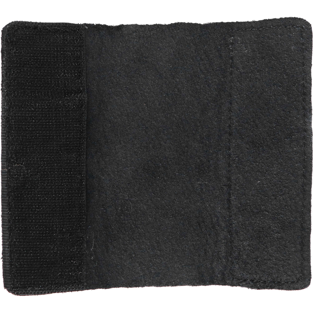 BR Fourreaux de Muserolles Cuir Souple avec Velcro Noir