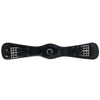 BR Sangle de Dressage Durham 2 Côtés Élastique Noir/Argent