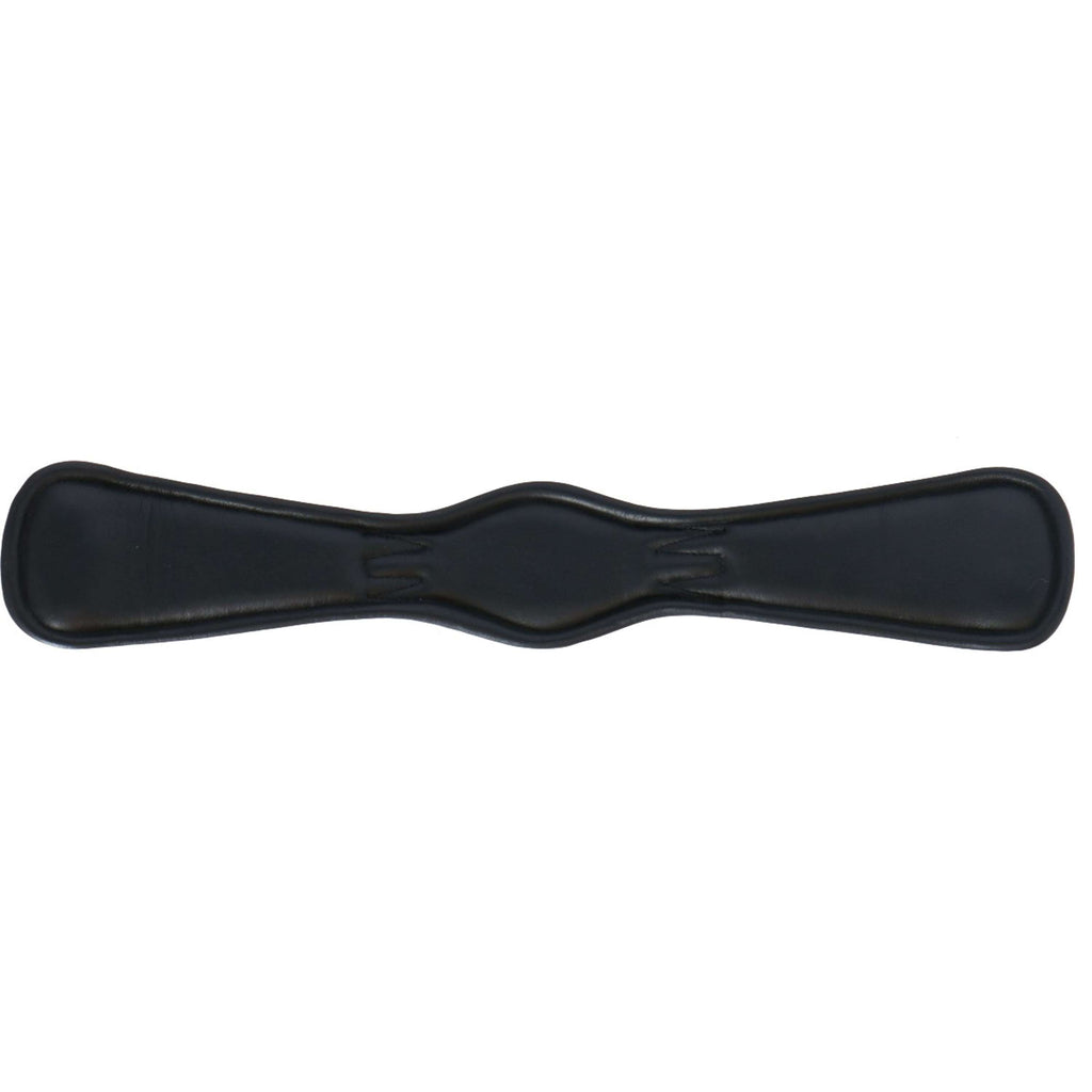BR Sangle de Dressage Durham 2 Côtés Élastique Noir/Argent