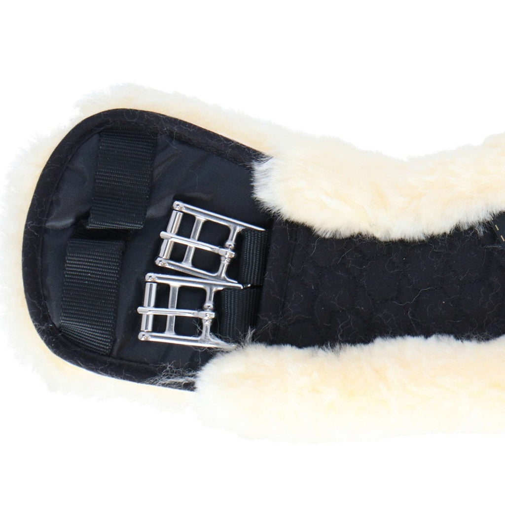 BR Sangle Eclipse Rond avec Sheepskin Noir