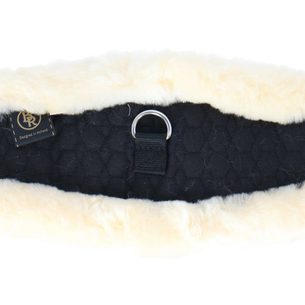 BR Sangle Eclipse Rond avec Sheepskin Noir