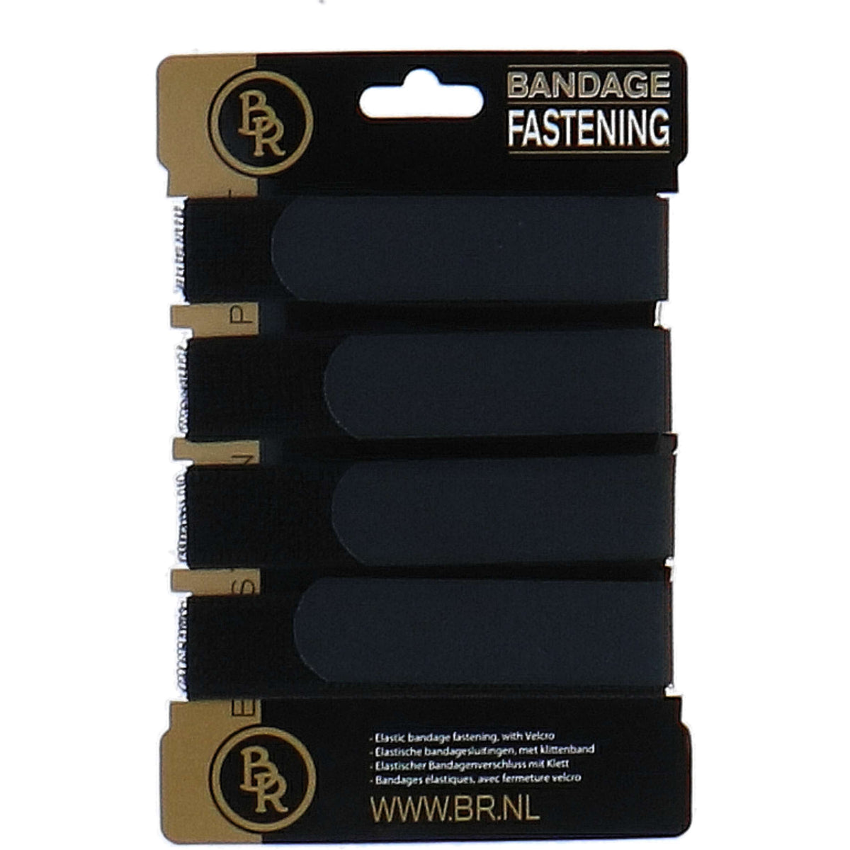 BR Fermetures de Bandage Noir