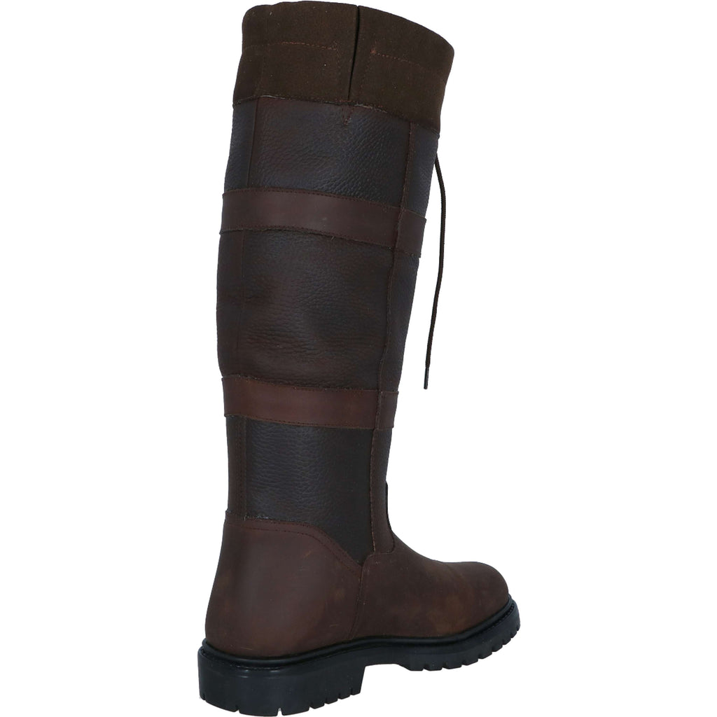 BR Bottes d'Extérieur Country Nubuck Étanche Marron