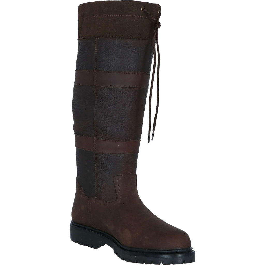 BR Bottes d'Extérieur Country Nubuck Étanche Marron