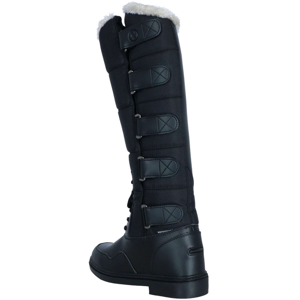 BR Bottes d'Équitation d'Hiver Siberia Noir