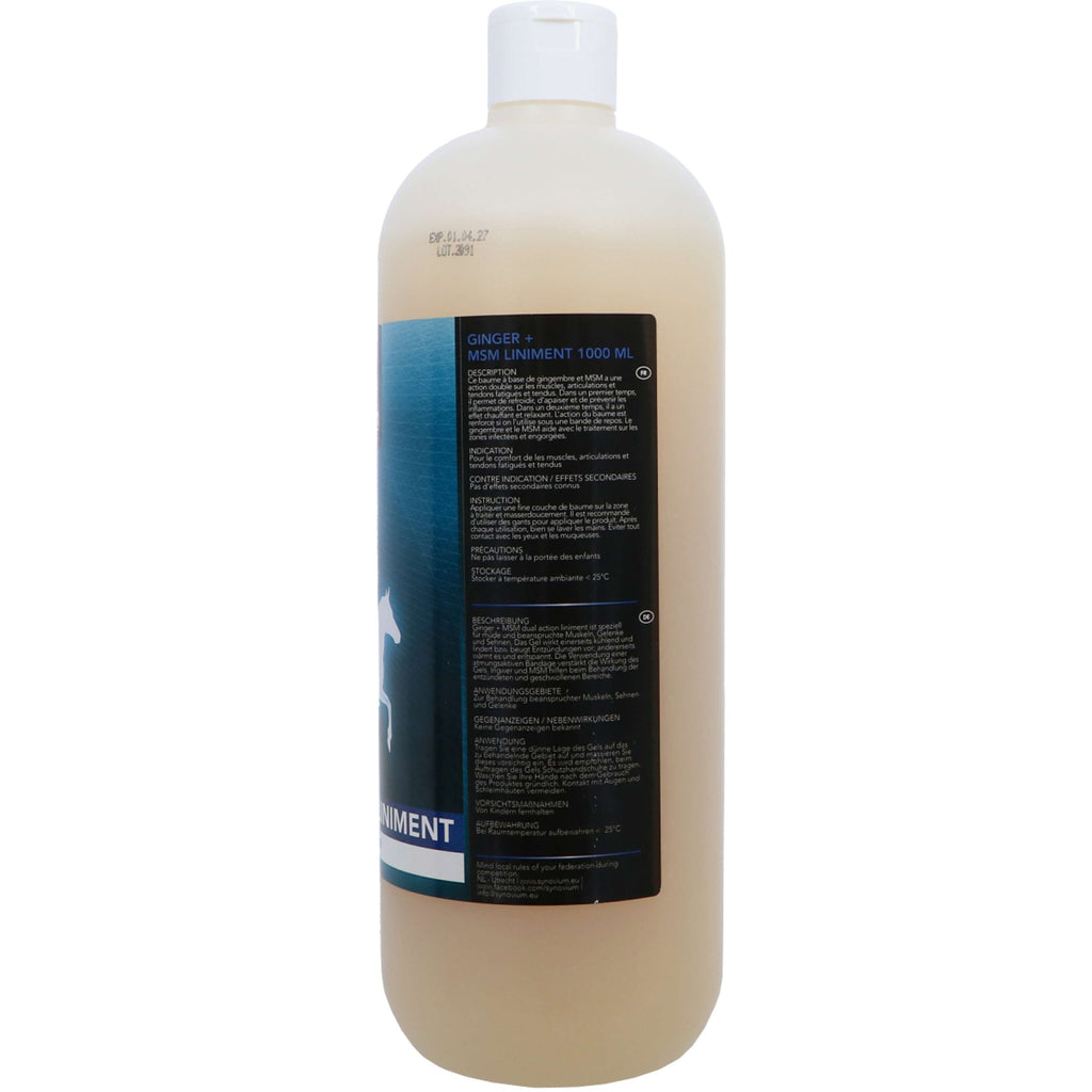Synovium Liniment MSM Gingembre