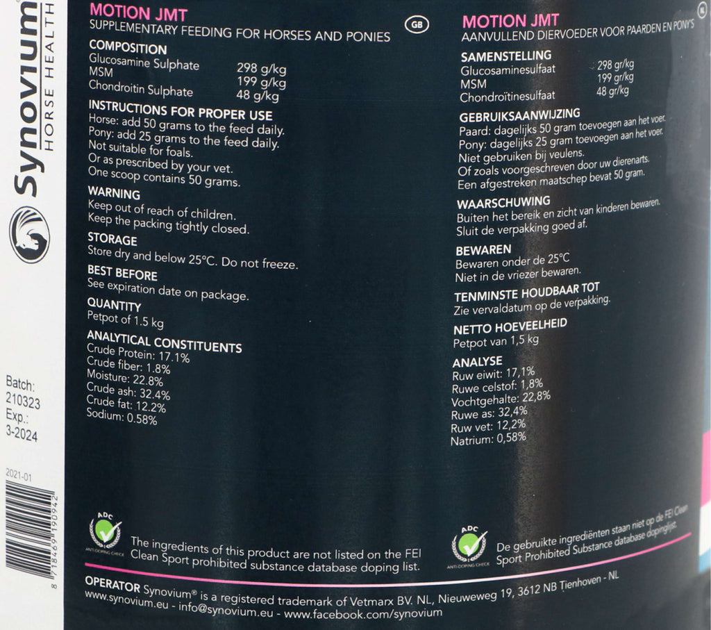 Synovium Motion JMT Palette
