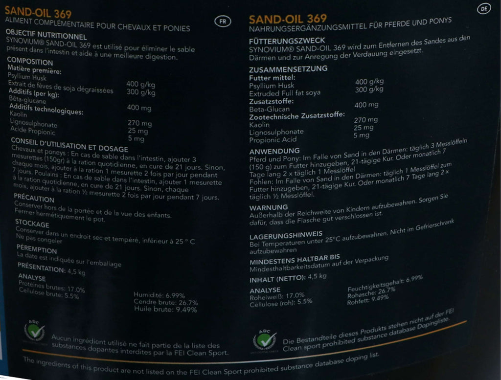 Synovium Sand-Oil
