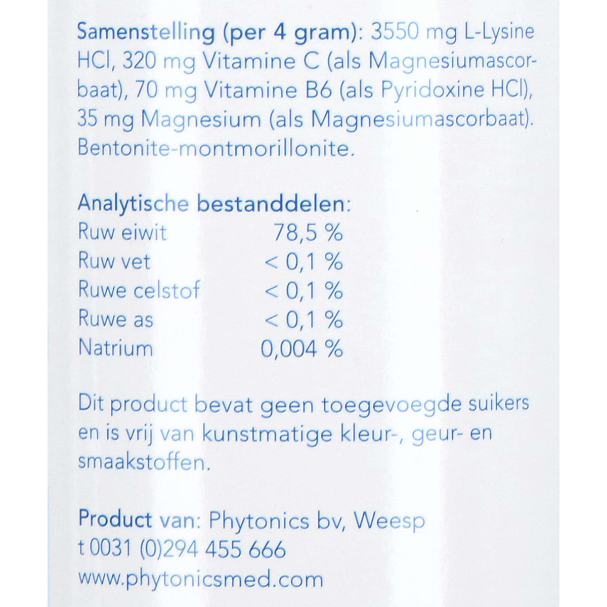 Phytonics Composé L-Lysine Cheval/Poney