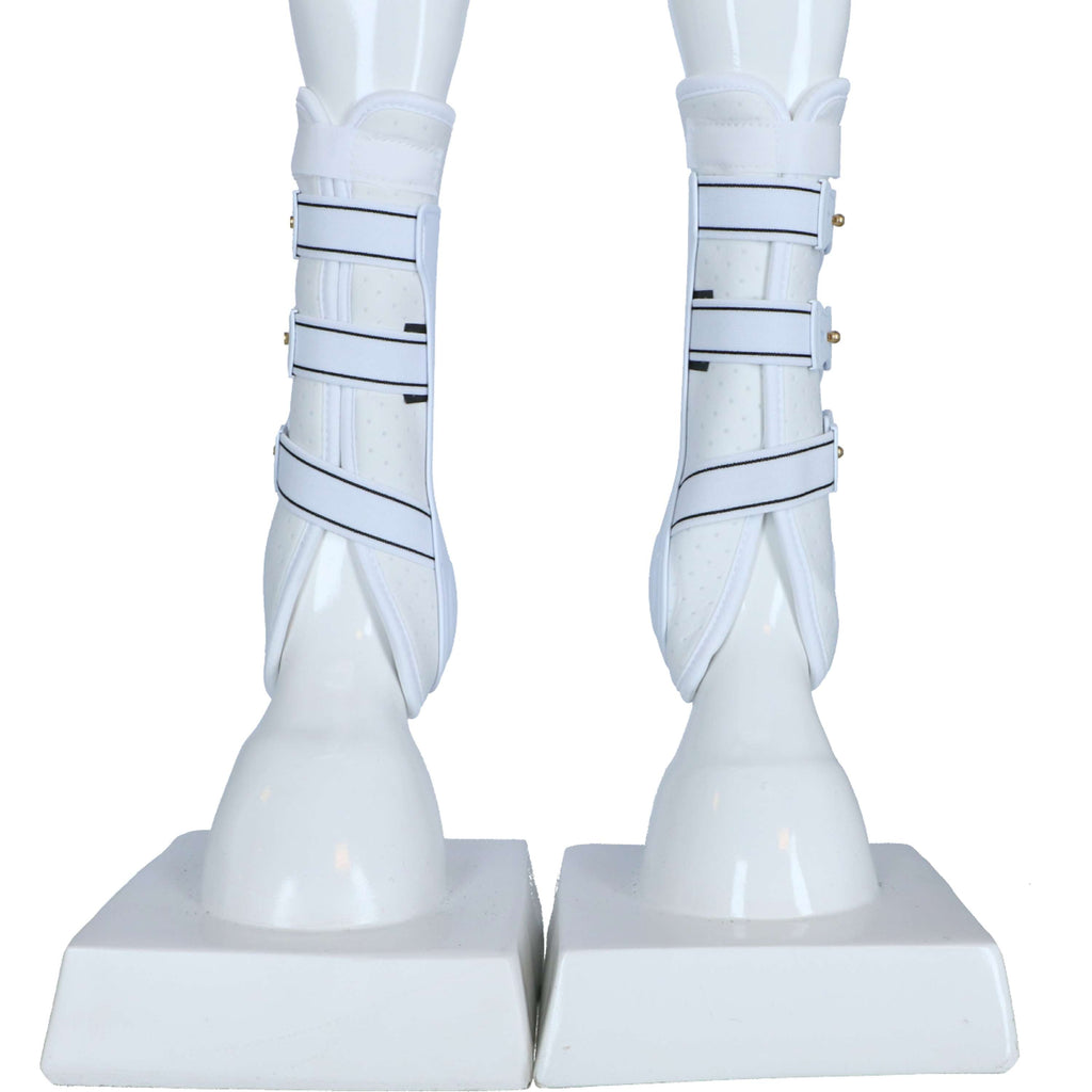 Harry's Horse Guêtres tendineuses Grand Prix Arrière Blanc