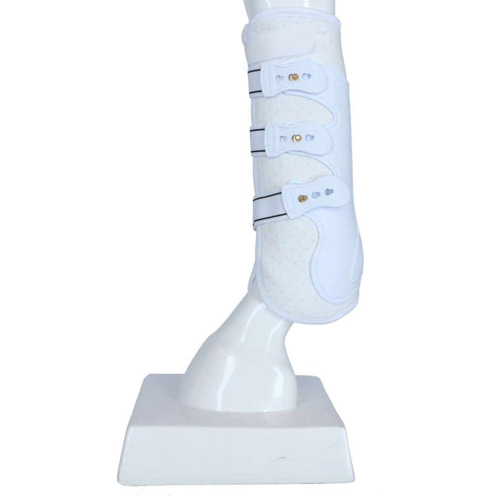 Harry's Horse Guêtres tendineuses Grand Prix Arrière Blanc