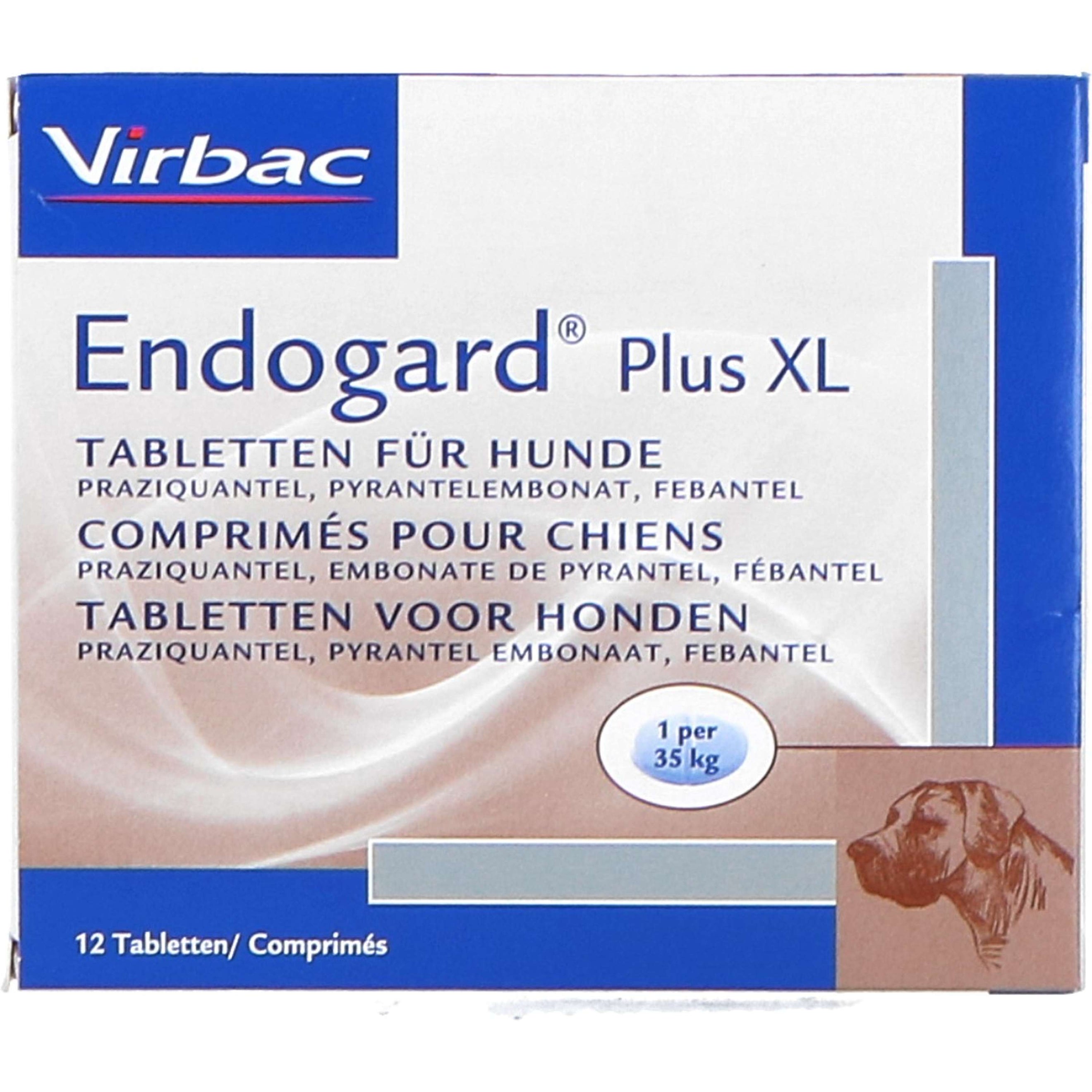 Virbac vermifuge Endogard Plus XL pour chien