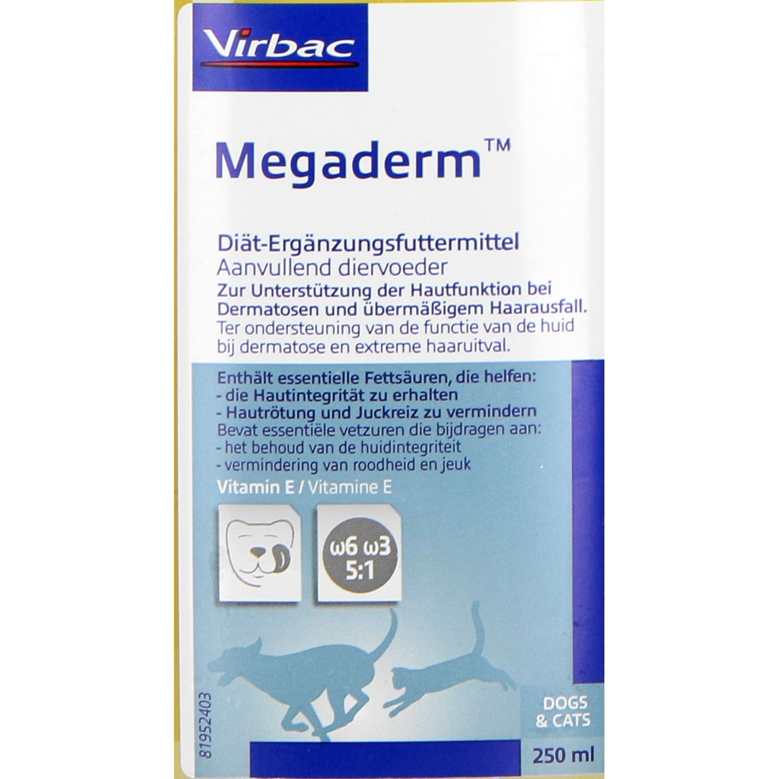 Virbac Megaderm Chien/Chat Virbac Megaderm Chien/Chat
