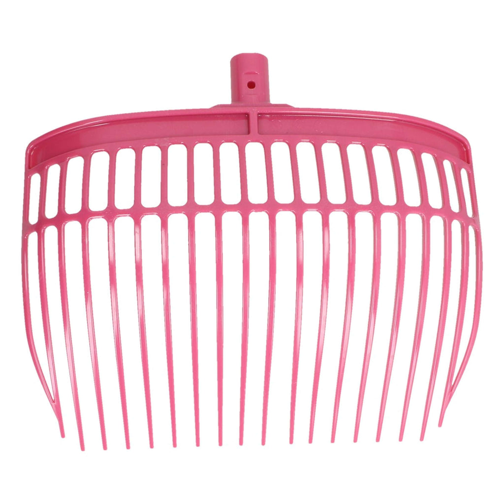 Vplast Fourche à Fumier Plastique sans Manche Rose
