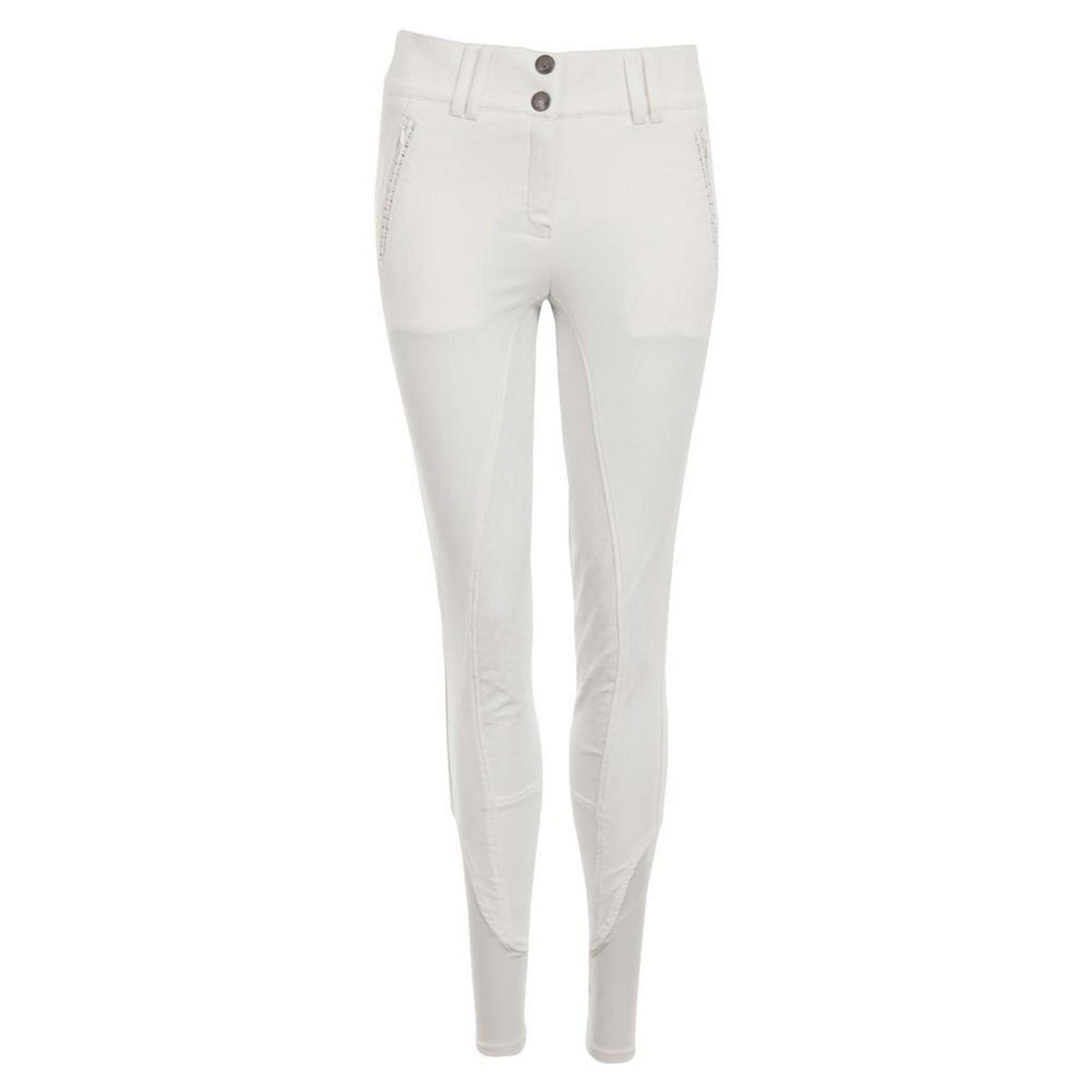 Anky Pantalon d'Équitation Contest FFS Femme Blanc