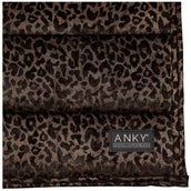 ANKY Tapis de Selle Leopard Print Dressage Cuivre