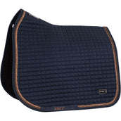 ANKY Tapis de Selle Cotton Twill Dressage Marin foncé