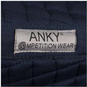 ANKY Tapis de Selle Cotton Twill Dressage Marin foncé