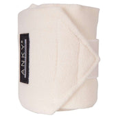 ANKY Bandages Basic Fleece Jeu de 4 Blanc cassé