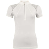 ANKY T-shirt de Concours Mesh Manches Courtes Blanc