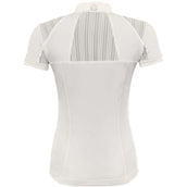 ANKY T-shirt de Concours Mesh Manches Courtes Blanc