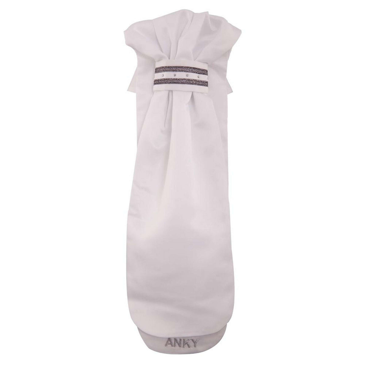 ANKY Plastron Refined Comprend Un Sac à Linge/toilettage Blanc/Noir