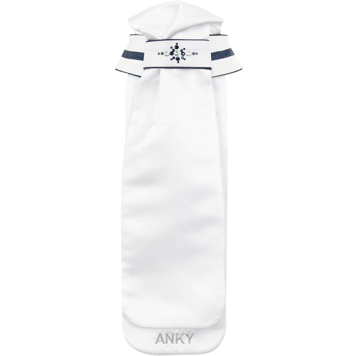 ANKY Plastron Stone Deluxe Blanc/Marin