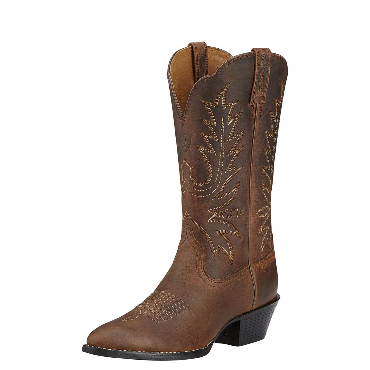 Ariat Bottes Western Heritage R Toe Femme Marron