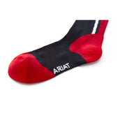 Ariat Chaussettes Ariattek Slimline Femme Marine/Rouge