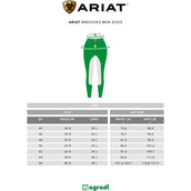 Ariat Pantalon d'Équitation Tri Factor Grip Knee Patch Hommes Noir