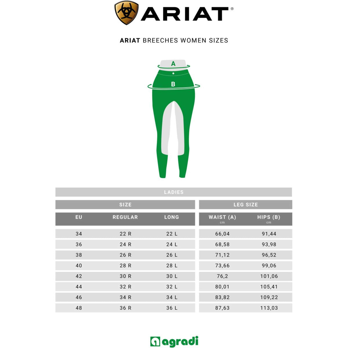 Ariat Pantalon d'Équitation Tri Factor Femme Poignée Genou Patch Marin