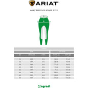 Ariat Pantalon d'Équitation Tri Factor Femme Poignée Genou Patch Marin