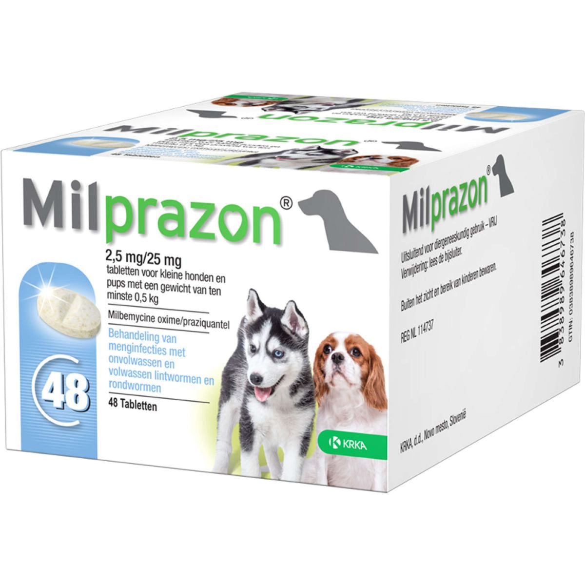 Milprazon Produit Vermifuge Chien 2,5mg