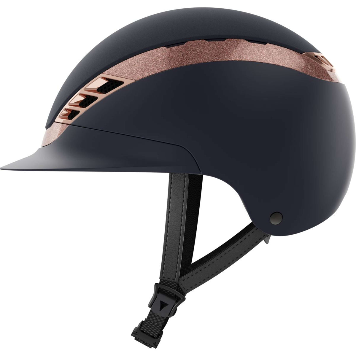 Pikeur X Abus Bombe AirLuxe SUPREME Midnight Blue/Rose Gold