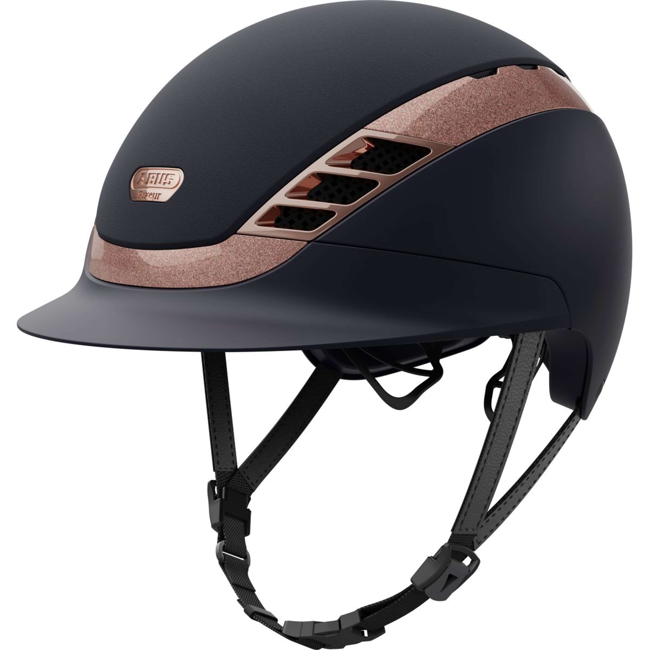 Pikeur X Abus Bombe AirLuxe SUPREME Midnight Blue/Rose Gold