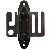 Agradi Power Set Isolateurs Poignée de Portail 4 Pièces Noir