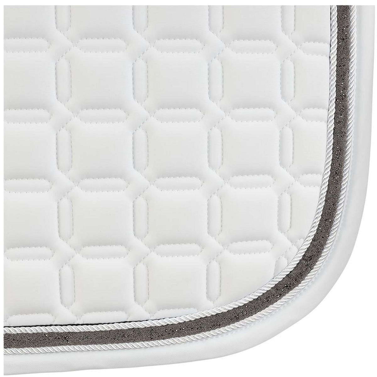 ANKY Tapis de Selle Luminous XB24003 Dressage Blanc