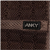 ANKY Tapis de Selle Check Velvet XB25003 Dressage Deep Taupe