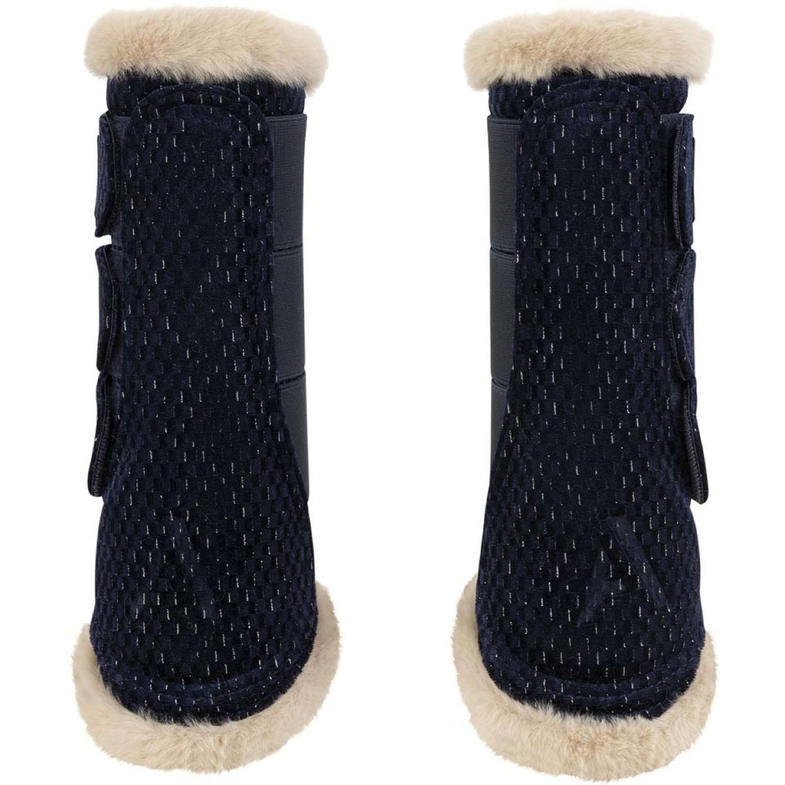 ANKY Dressage Boots Check Velvet ATB25005 Midnight Blue ANKY Dressage Boots Check Velvet ATB25005 Midnight Blue