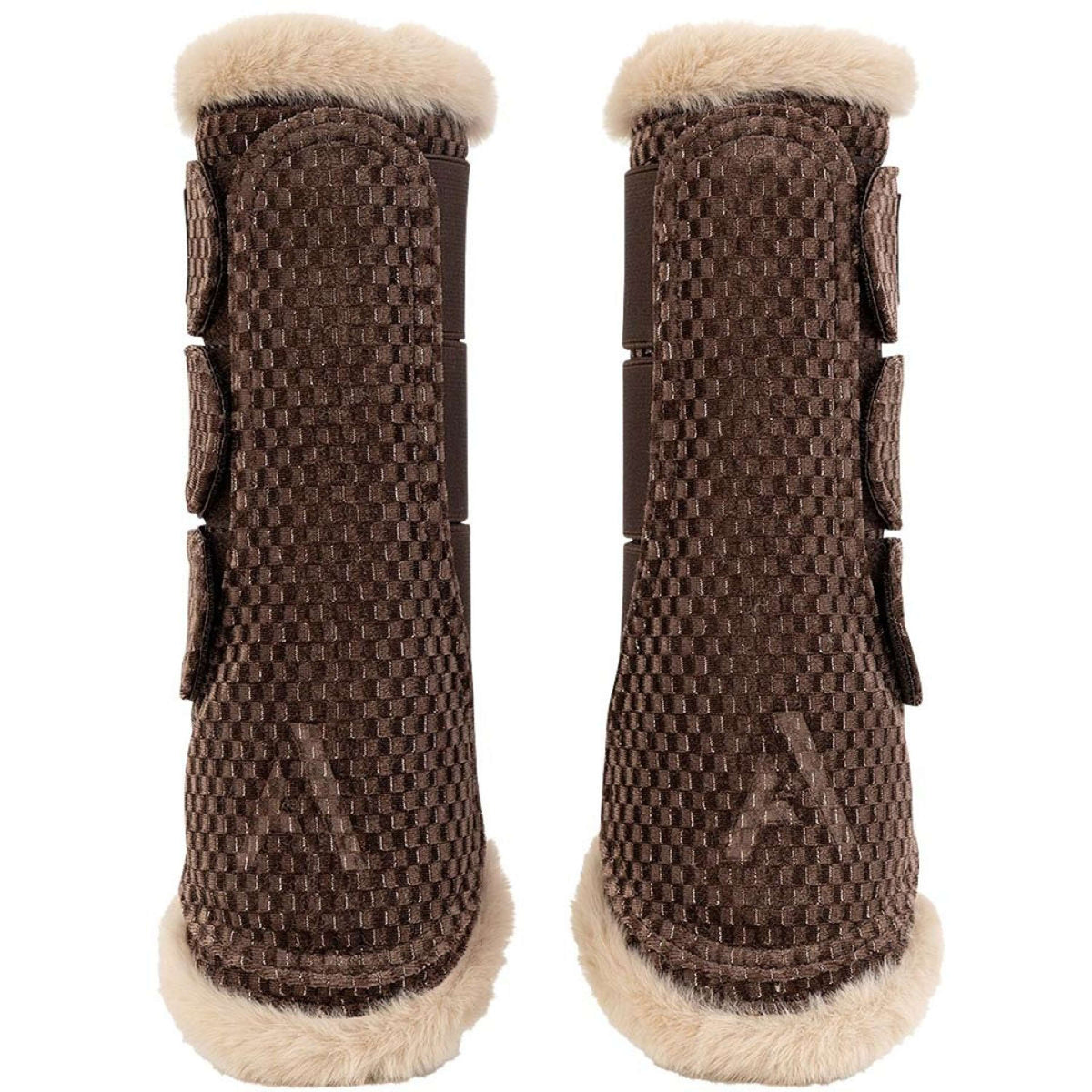 ANKY Dressage Boots Check Velvet ATB25005 Deep Taupe