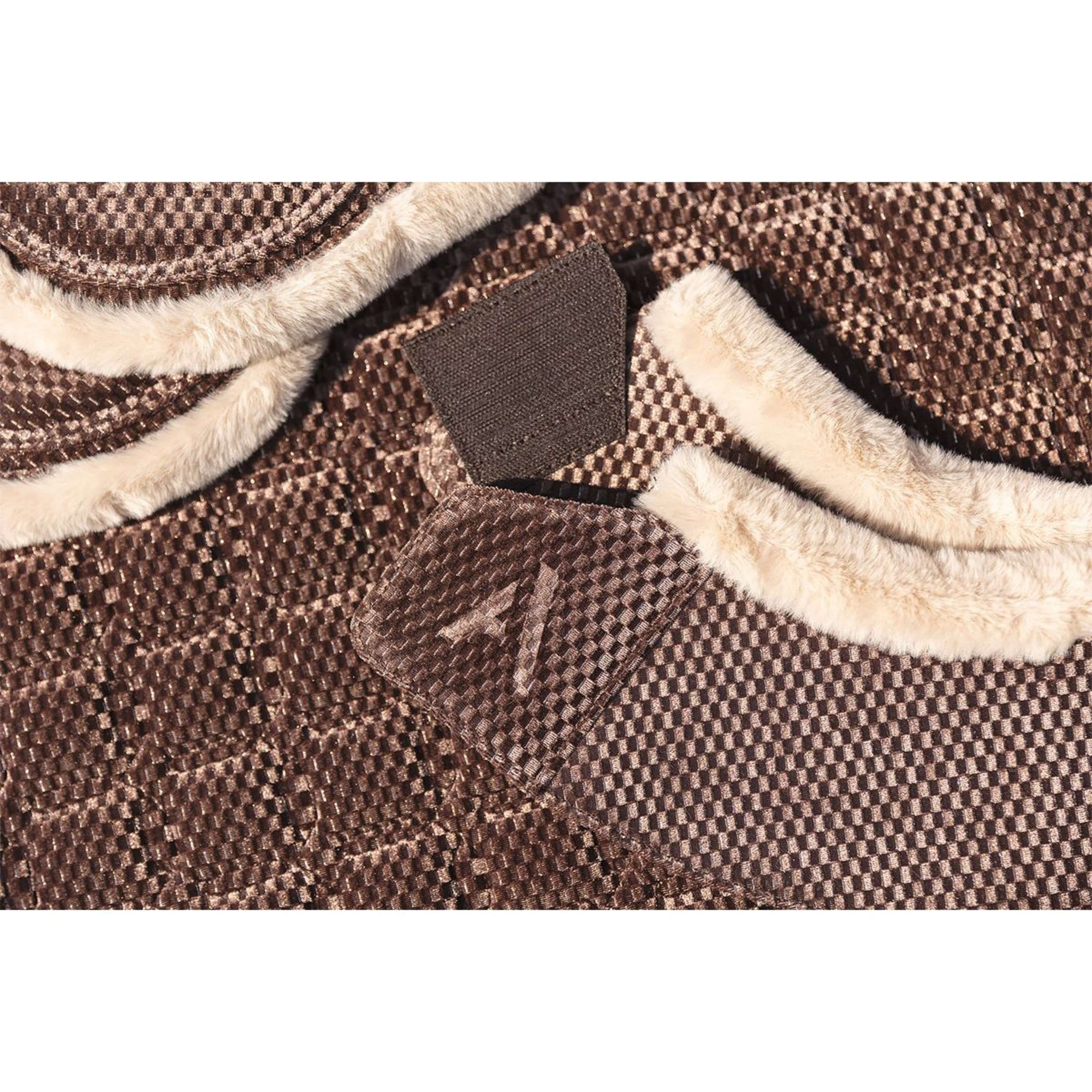 ANKY Cloches d'Obstacles Check Velvet ATB25009 Deep Taupe ANKY Cloches d'Obstacles Check Velvet ATB25009 Deep Taupe