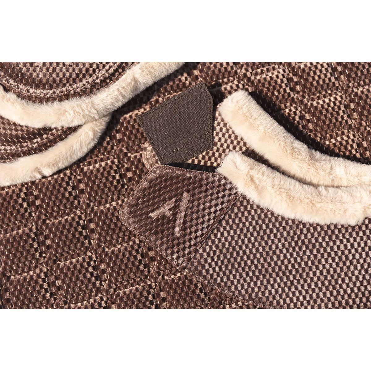 ANKY Cloches d'Obstacles Check Velvet ATB25009 Deep Taupe