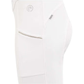 Anky Legging d'Équitation Tournament Full Grip Dames Blanc