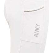 Anky Legging d'Équitation Tournament Full Grip Dames Blanc