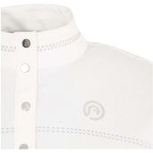 ANKY Competition Shirt Glitter Short Sleeves Blanc