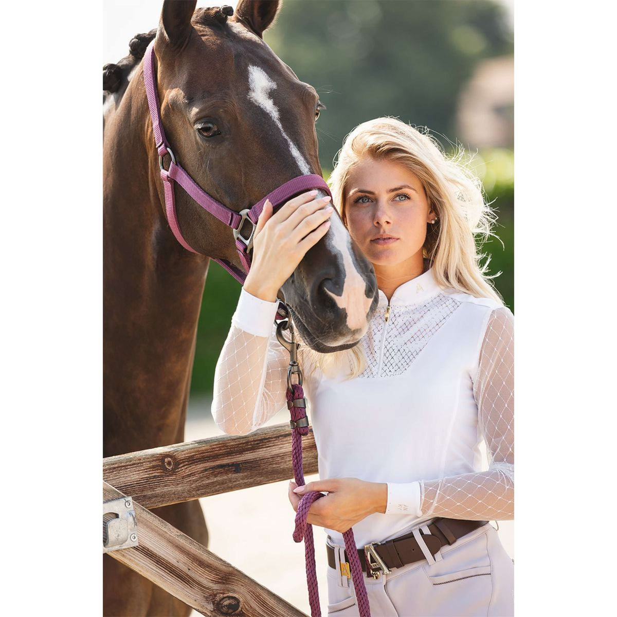 ANKY T-shirt de Concours Prospect C-Wear ATP25202 Blanc