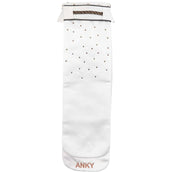 ANKY Plastron Multi-Fit Cols Détachables Blanc/Gris