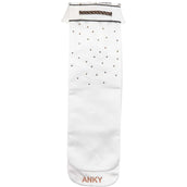 ANKY Plastron Multi-Fit Cols Détachables Blanc/Gris