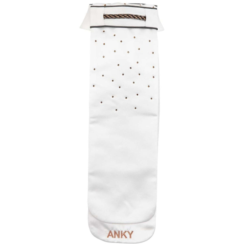 ANKY Plastron Multi-Fit Cols Détachables Blanc/Gris